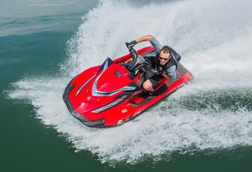 2015 Yamaha VXR Red Action 01