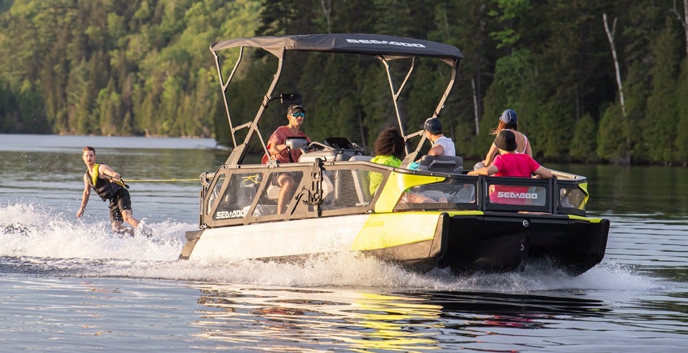2022 Sea-Doo Lineup Includes New Switch Pontoon - Personal Watercraft
