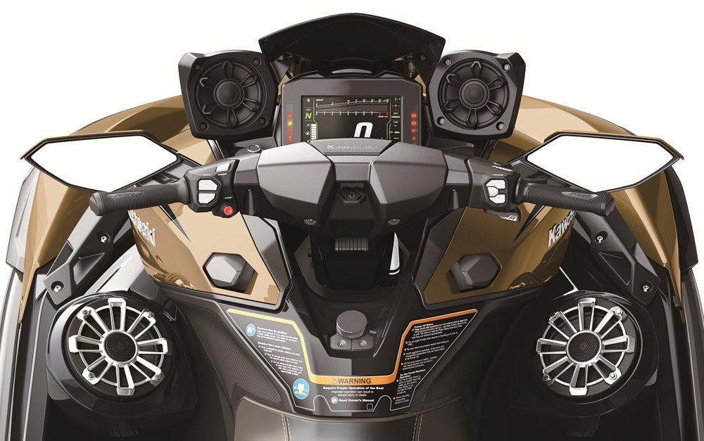 2022 Kawasaki Ultra 310LX cockpit