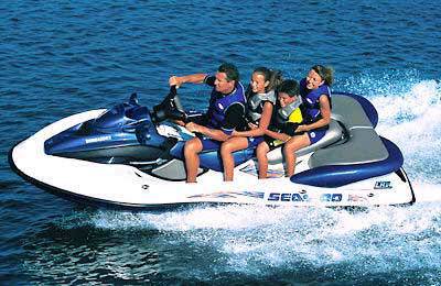 seadoo doo jet ski sea lrv 2001 water boats seater yamaha riding suit boat person pwc watercraft rentals outboard sterndrive