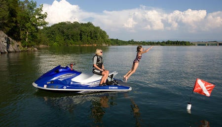 With its reasonable MSRP and easy-to-ride characteristics, the VX Deluxe is a great craft for the family.