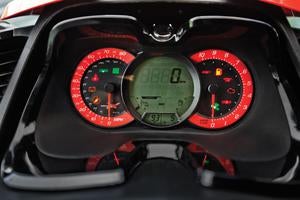 2011 Sea-Doo RXT-X aS 260 instrument panel