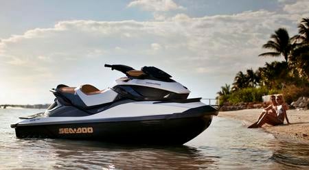 The 2012 Sea-Doo GTX S 155 offers a manually adjusted version of the suspended seat/deck concept at a lower price point.