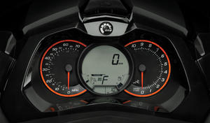 Sea-Doo added Ski mode to the Wake 155 for 2012, which offers a variety of acceleration profiles for tow-sports use. 2012 Sea-Doo Wake 155 Gauges