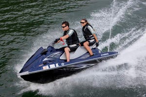 2013 Yamaha VX Cruiser Action Right Turn