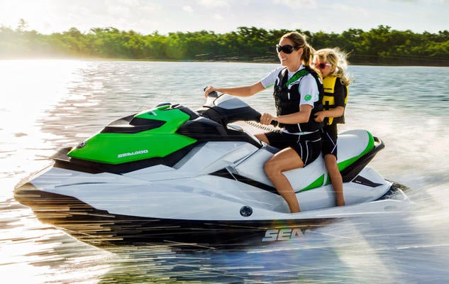 2014 Sea-Doo GTS 130 Action