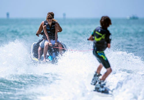 2015 Sea-Doo Spark Action Wakeboarding