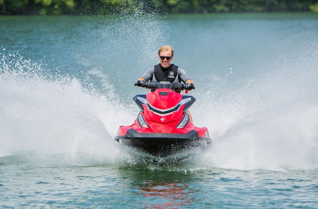 2015 Yamaha VXR Red Action Front