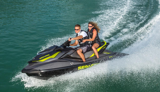 2015 Sea-Doo GTI Limited 155 Action Cornering