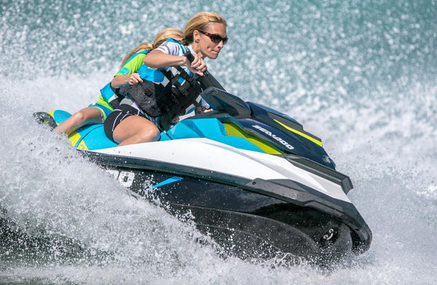 2016 Sea-Doo GTI 130 Action Cornering