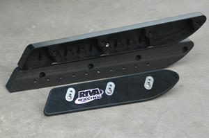 Riva Racing sponsons and backing plate.