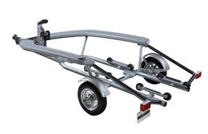 The Advanced Tec iCatch I is a PWC-specific hauler. Check out the photo gallery to see more trailer pics.