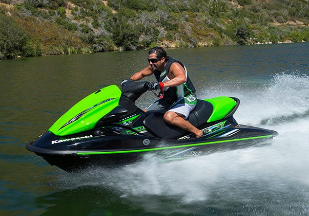 2014 Kawasaki Jet Ski STX-15F Action