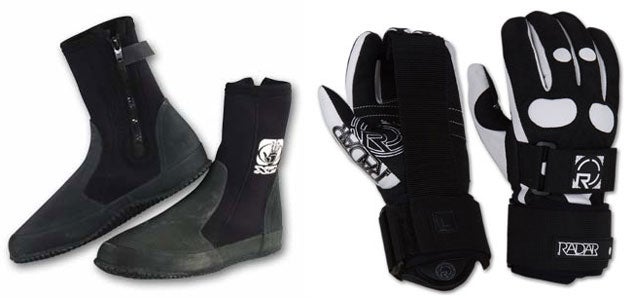Body Glove Boots and Radar Vice Gloves