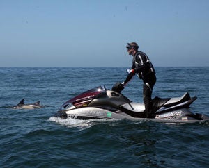 Kawasaki Jet Ski Ocean Ride