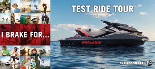 Sea-Doo Test Ride Tour