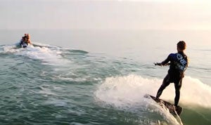 Learn How To Wakeskate Behind A PWC