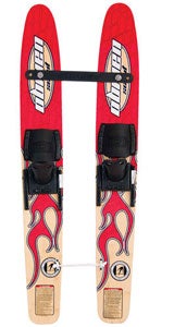 Scout trainer combo skis.